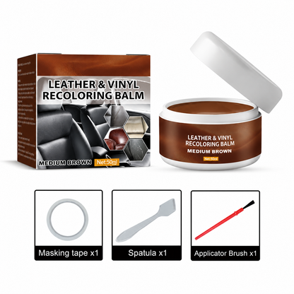 Leather Repair Paste – Fills scratches & scuffs, restores texture.
