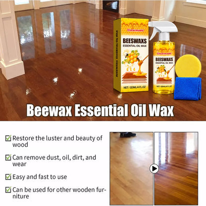 Polishing beeswax agent+ Free Towel and Sponge